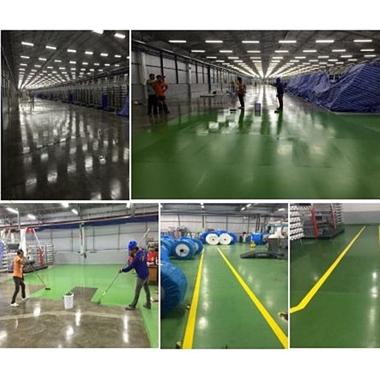 ออกแบบก่อสร้างสนามกีฬาพื้นพียู-บารมี - งานปรับปรุงอาคาร โรงงาน ด้วยวัสดุป้องกันการกัดกร่อนจากน้ำทะเ...