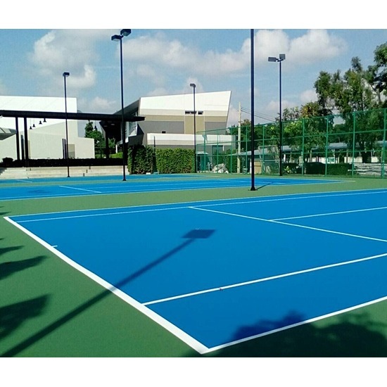 พื้นสนามกีฬามาตรฐาน สนามเทนนิส ITF, สนามบาสเกตบอล, สนามแบตมินตัน Portable - บริษัท บารมี เทคโนโลยี คอนสตรัคชั่น จำกัด - สนามแบตมินตัน Portable  พื้นสนามกีฬา  สนามเทนนิส ITF  สนามบาสเกตบอล  สนามแบดมินตัน Portable  พื้นสนามกีฬามาตรฐาน  พื้นยางสังเคราะห์ 