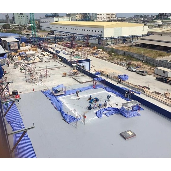 พื้นกันซึมดาดฟ้า Waterproofing - บริษัท บารมี เทคโนโลยี คอนสตรัคชั่น จำกัด - พื้นกัมซึมดาดฟ้า  Waterproofing  พื้นกัมซึมดาดฟ้า Waterproofing 